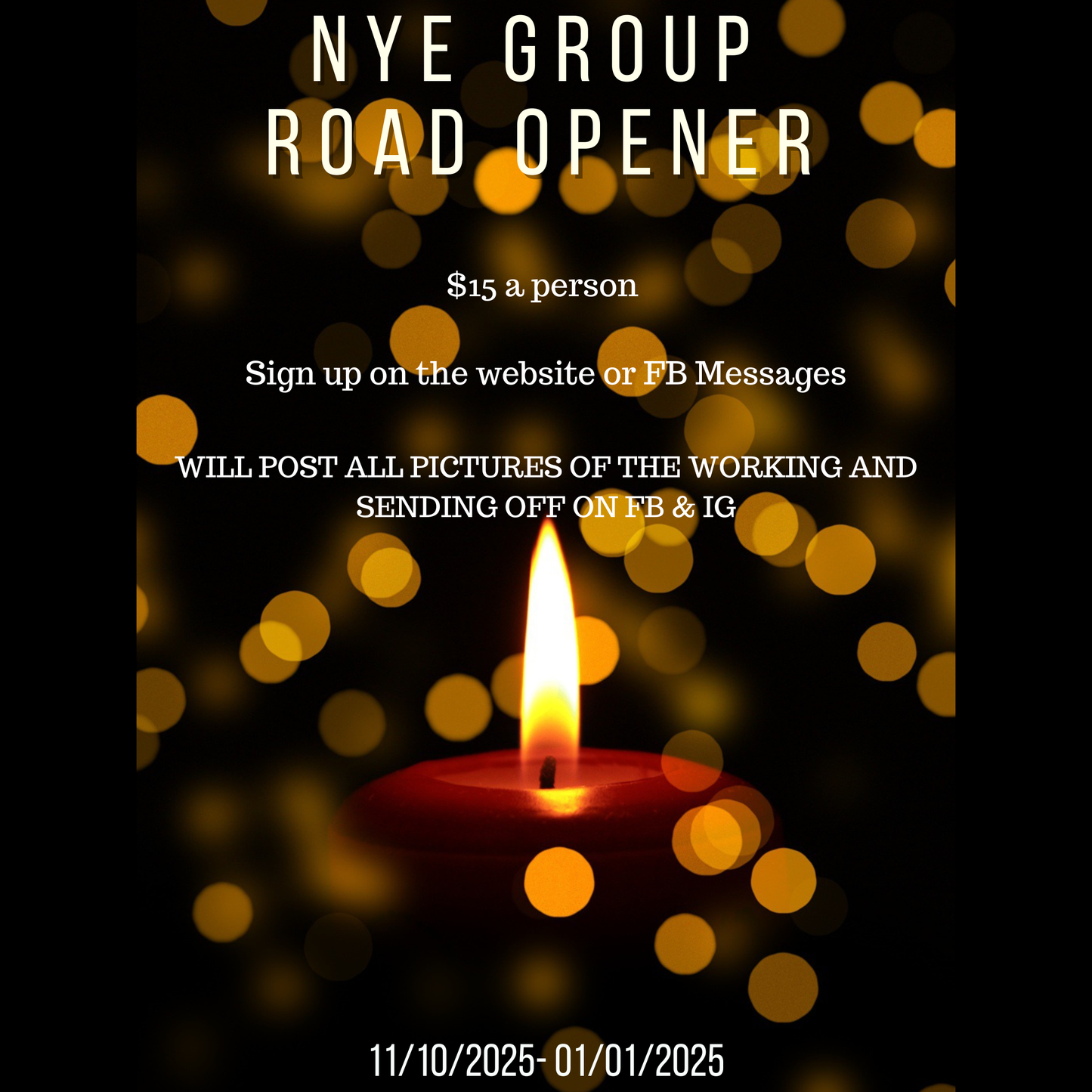 NYE Road Opener